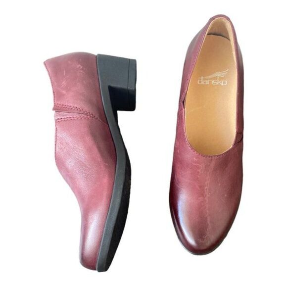 Dansko New Women's Camdyn Wine Leather size 38 - Picture 5 of 12